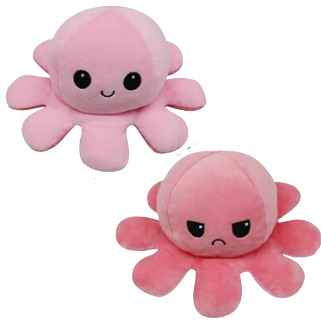 Umkehrbares Mini-Oktopus-Plüschspielzeug