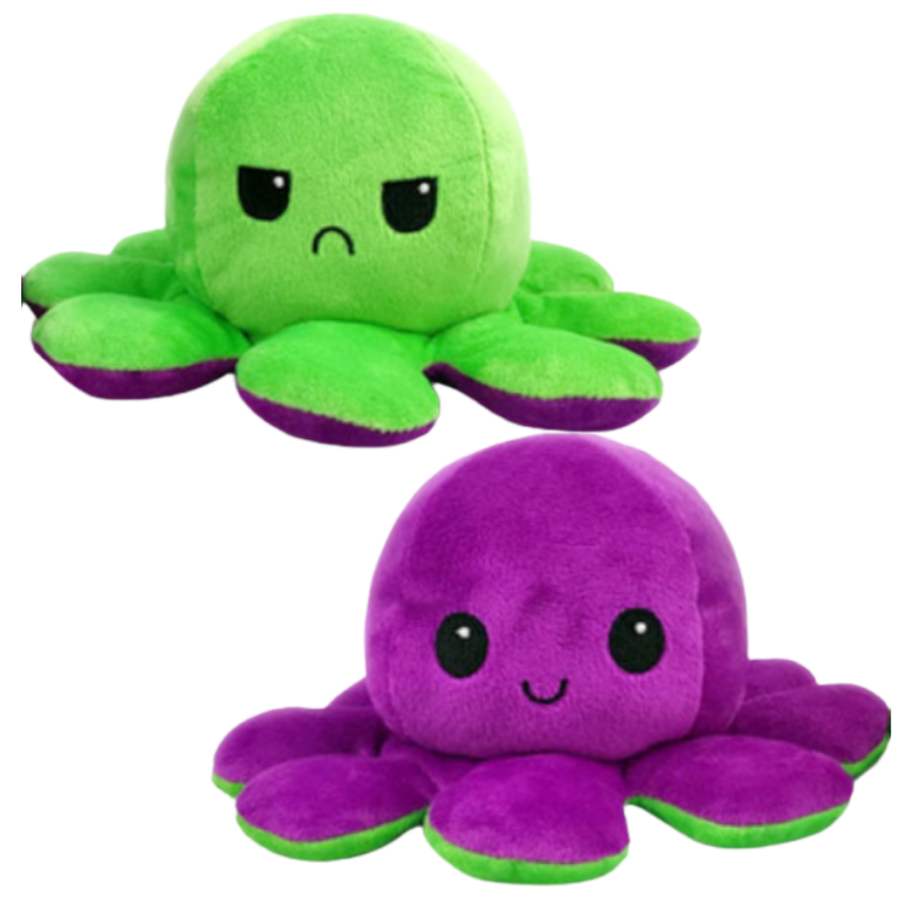 Umkehrbares Mini-Oktopus-Plüschspielzeug