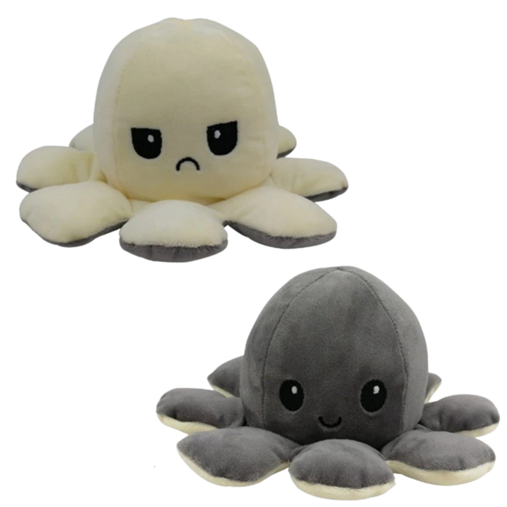 Umkehrbares Mini-Oktopus-Plüschspielzeug
