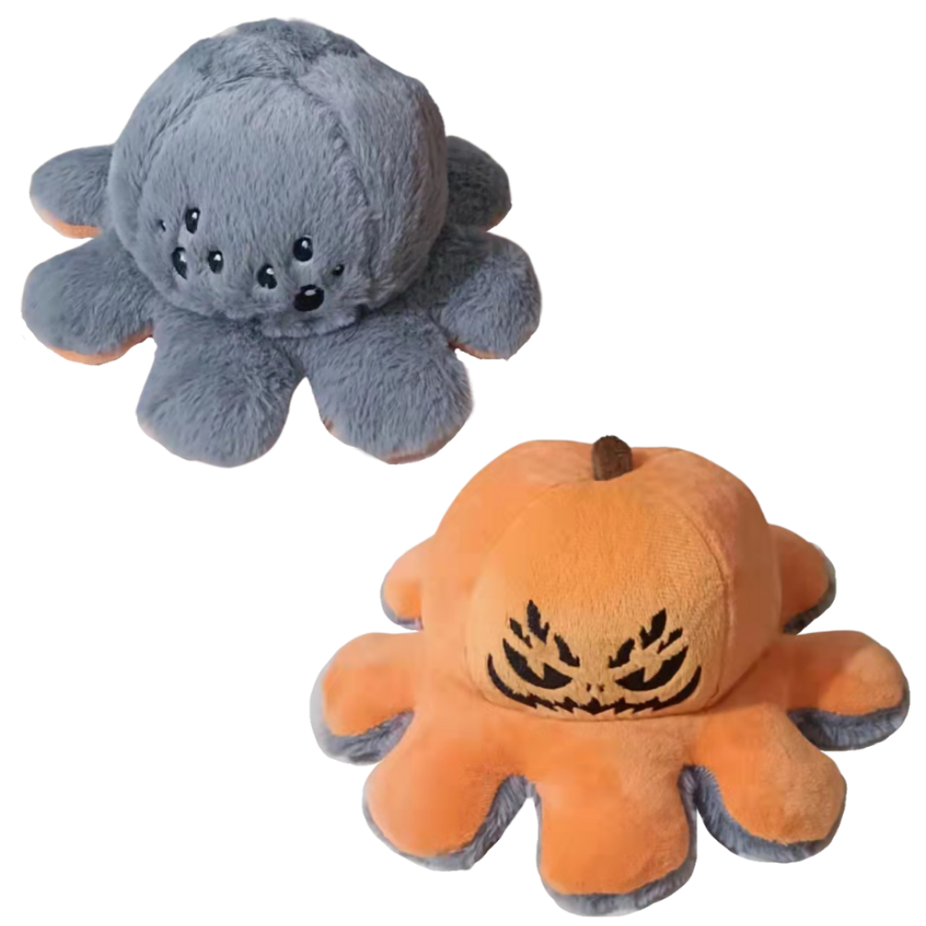 Umkehrbares Mini-Oktopus-Plüschspielzeug