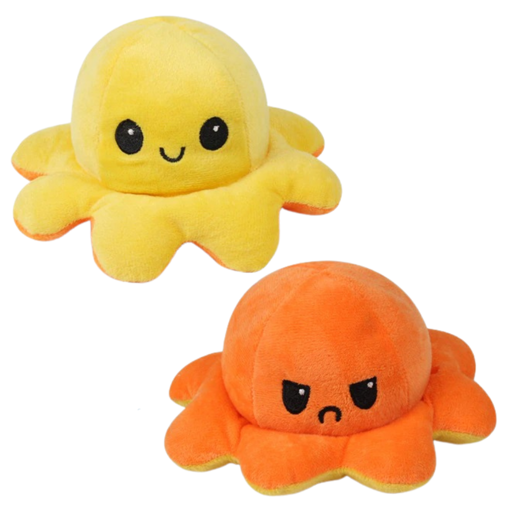 Umkehrbares Mini-Oktopus-Plüschspielzeug