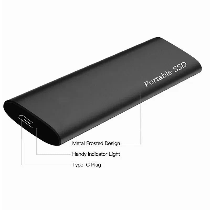 DATAVAULT – Ultra Dünne 4 TB Externe Festplatte USB-C