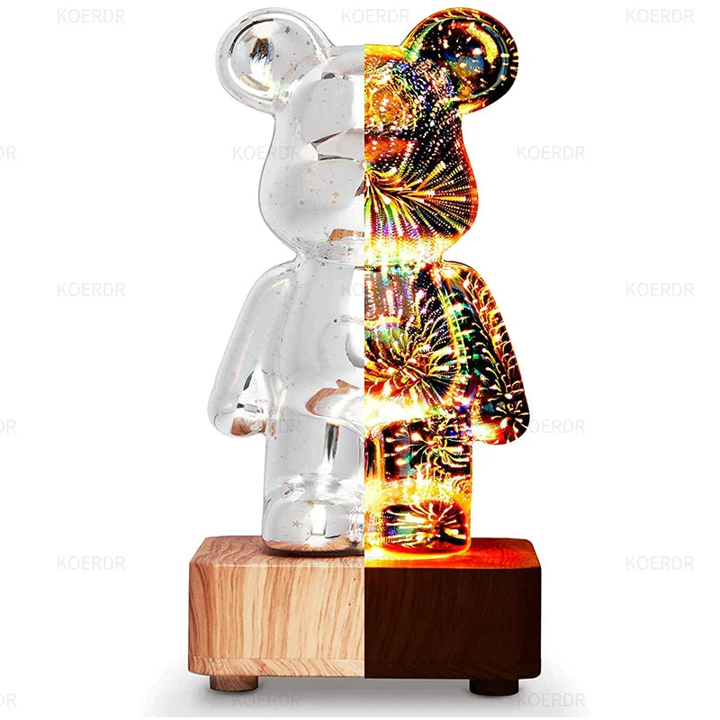 3D GlowBear - Ein atemberaubender 3D Feuerwerkeffekt in verschiedenen Farben