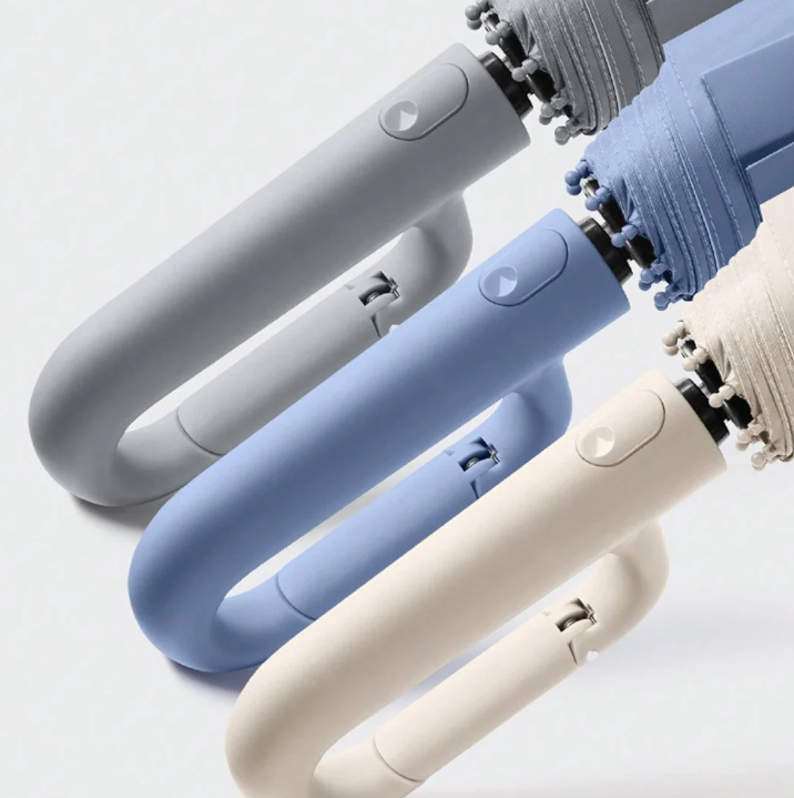 Reflektierender Edge Sturmfester Regenschirm