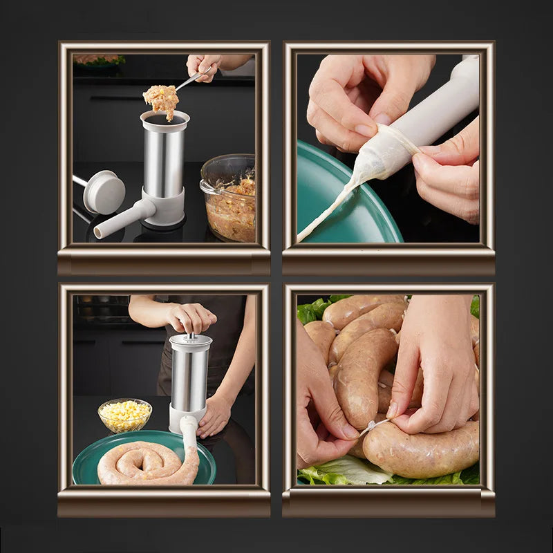 SaborLux Gourmet Wurstmaschine | Stelle handgemachte Würste von überlegener Qualität her