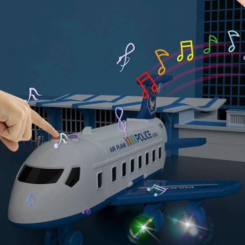 SkyQuest Abenteuer AirPlay Set – Bildungsflugzeug- und Fahrzeugspielzeug für Kinder