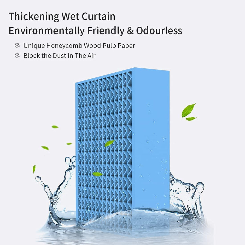 Brisiva AirCool Mini Klimagerät | 3-in-1 Kühlung, Befeuchtung & Reinigung für Zuhause und Unterwegs