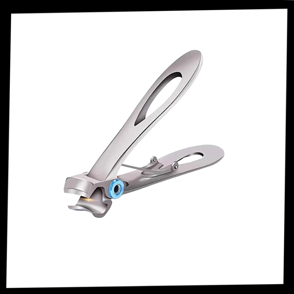 Edelstahl Nagelknipser mit breitem Kiefer