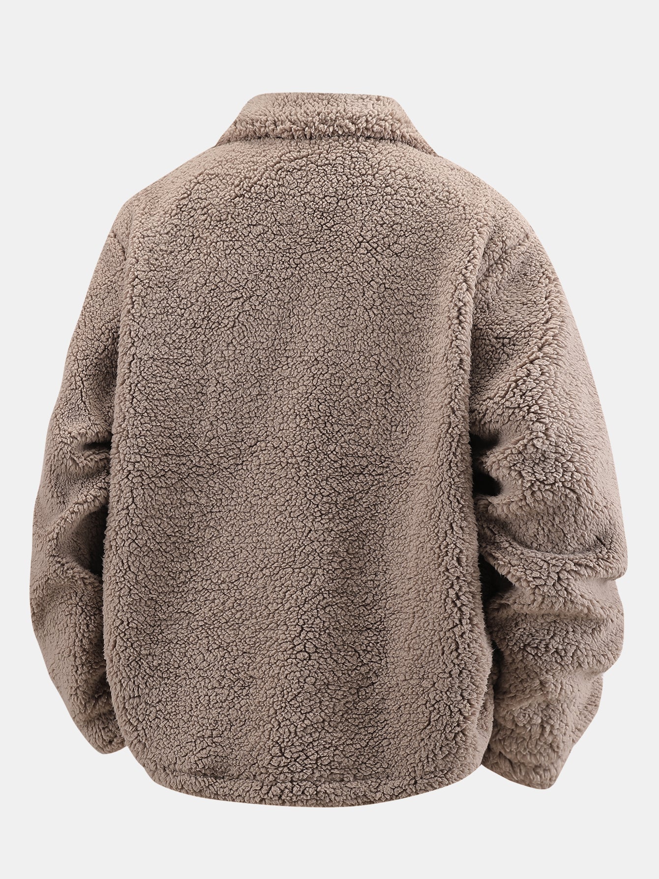 Retro Flanellen Jack TeddyLine – Warmes Herrenjack mit weicher Teddyfütterung