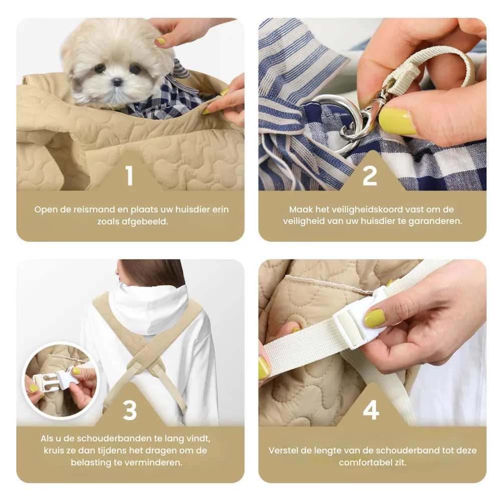 RoverRug XL Hundetragetasche – Wasserdicht, Leicht und Ergonomisches Design