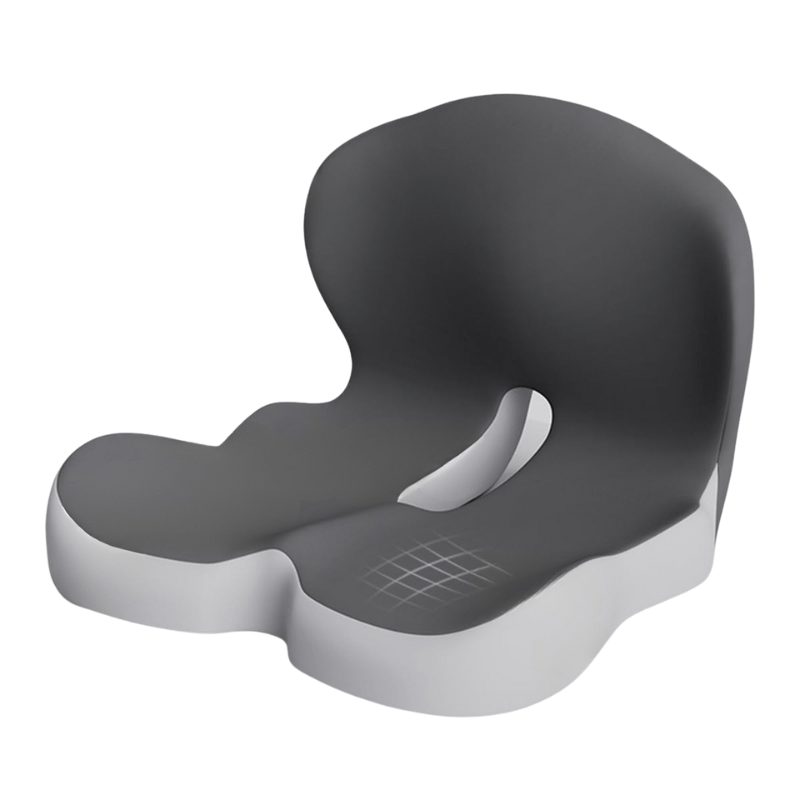 ErgoComfort Sitzkissen – Ergonomisches Memory-Schaumkissen für Rückenstütze und Komfort