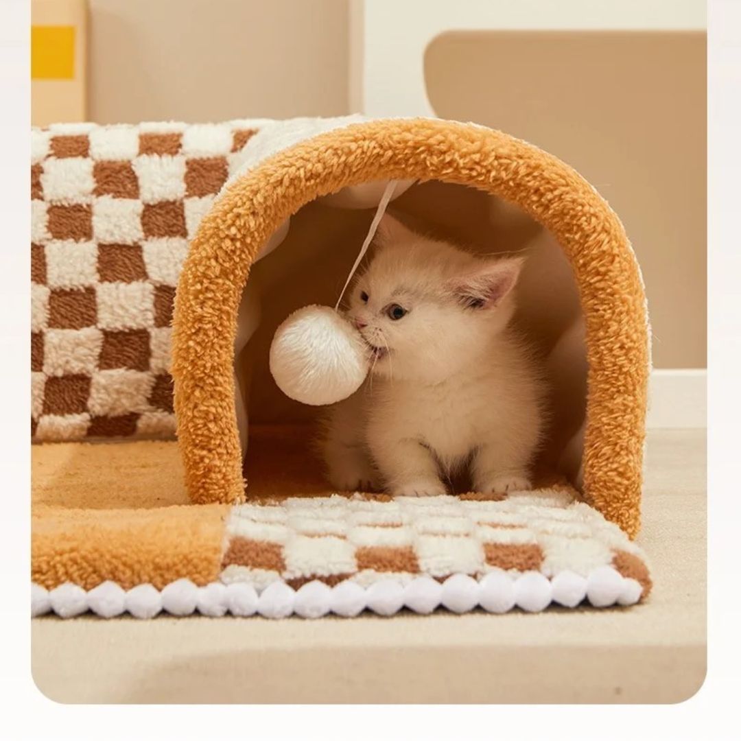 PurrfectHideaway | Katzenhaus Tunnel