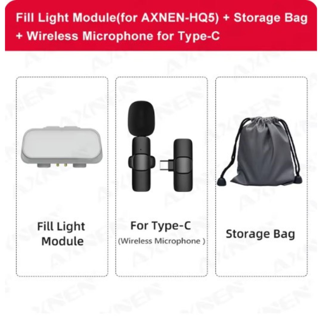 AXNEN HQ5 Mikrofon | Für das Aufnehmen all deiner Videos