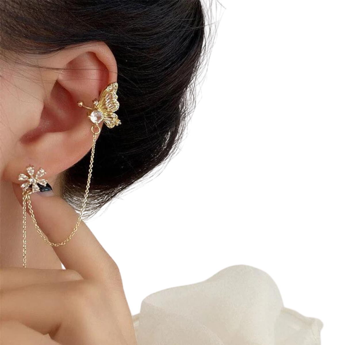 Schmetterling Ohrringe | Geduld, Vertrauen und das Bewusstsein, dass alles blüht