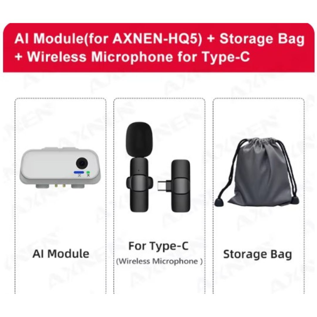 AXNEN HQ5 Mikrofon | Für das Aufnehmen all deiner Videos