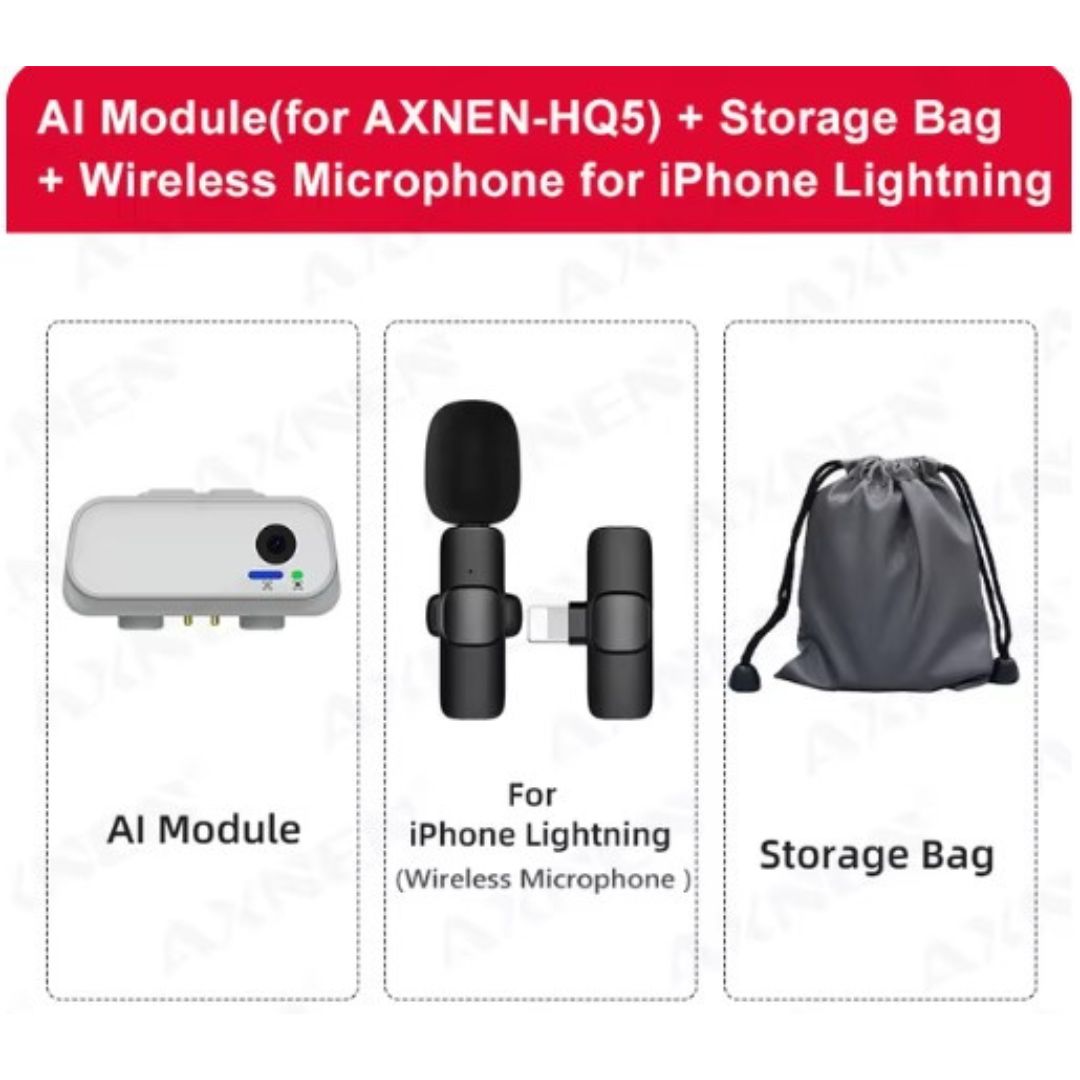 AXNEN HQ5 Mikrofon | Für das Aufnehmen all deiner Videos