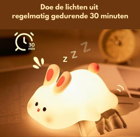 BunnyGlow LED Lampe | Beleuchte deine Nächte mit Niedlichkeit