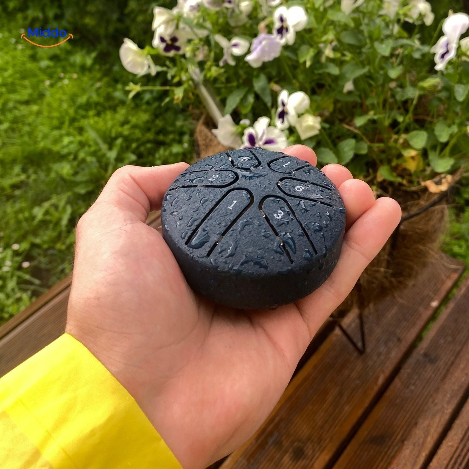 ZenHarmony Zungentrommel | Beruhigende Klänge für tiefgehende Meditation