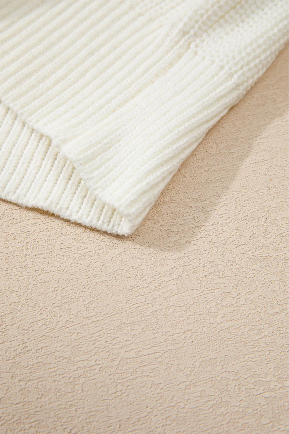 Weißer Fröhlicher und Heller Zuckerstangen-Text Weihnachts-Pullover