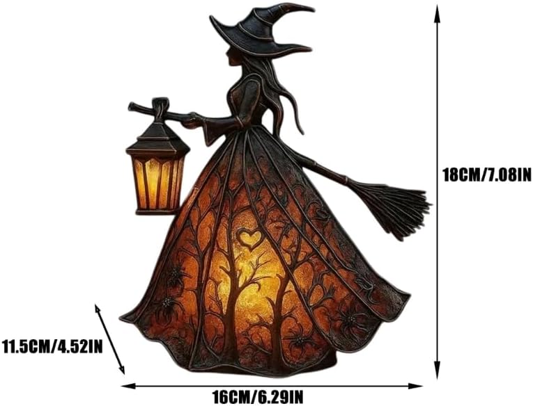 WitchGlow Laterne | Verzaubernde Halloween Lampe