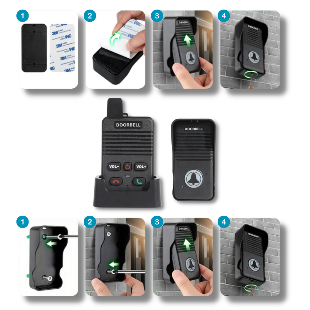 Fortschrittliche Kommunikations-Intercom-Türklingel