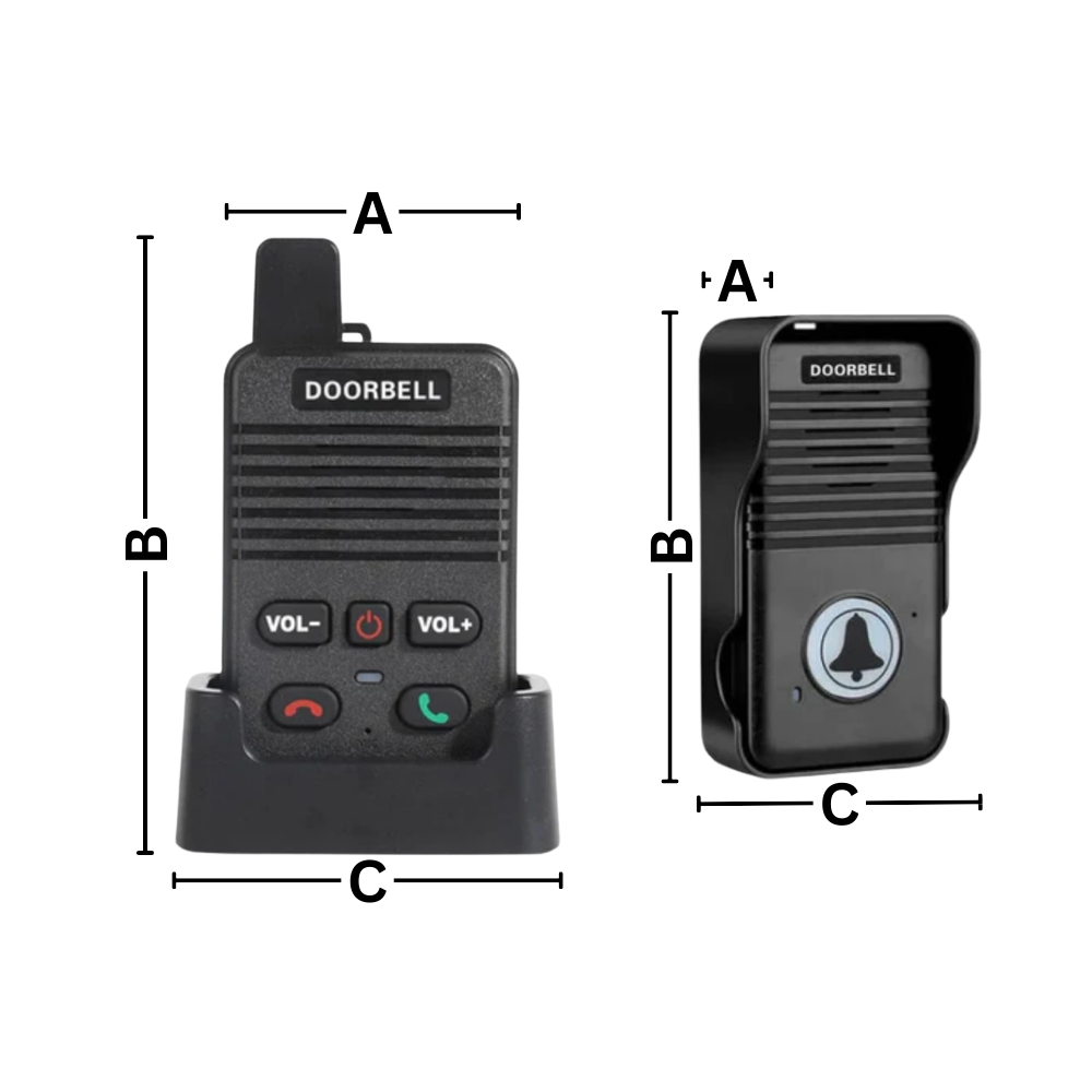 Fortschrittliche Kommunikations-Intercom-Türklingel