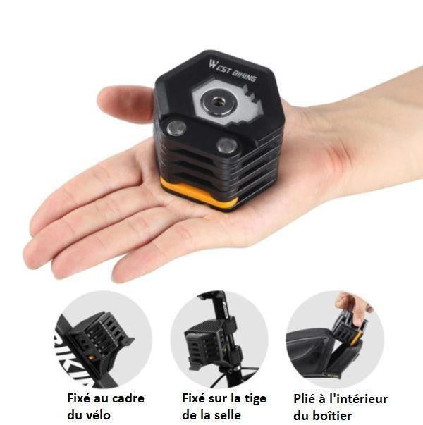 Faltbares Fahrradschloss für Männer und Frauen