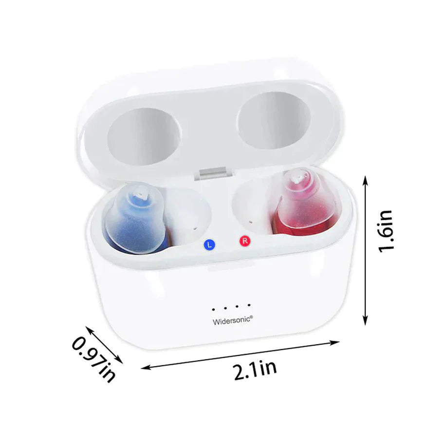 Unsichtbare Hörgeräte - Wiederaufladbar, Diskret & Komfortabel