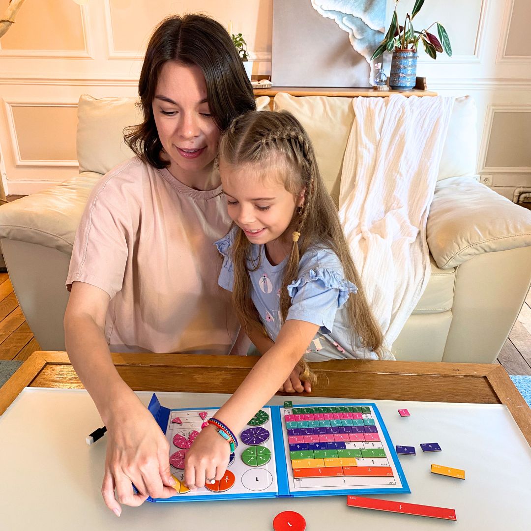 LearnFractions | Magnetisches Mathematik-Lernset