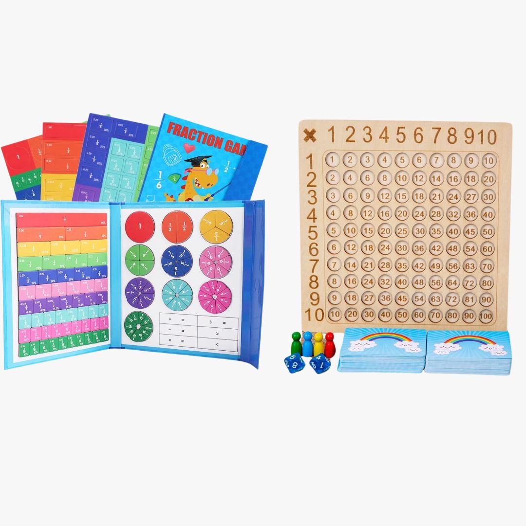 LearnFractions | Magnetisches Mathematik-Lernset