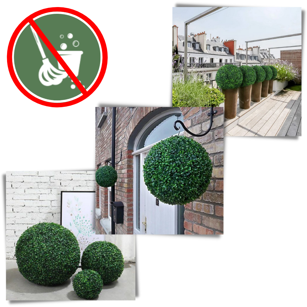Künstliche Topiary-Grasbälle