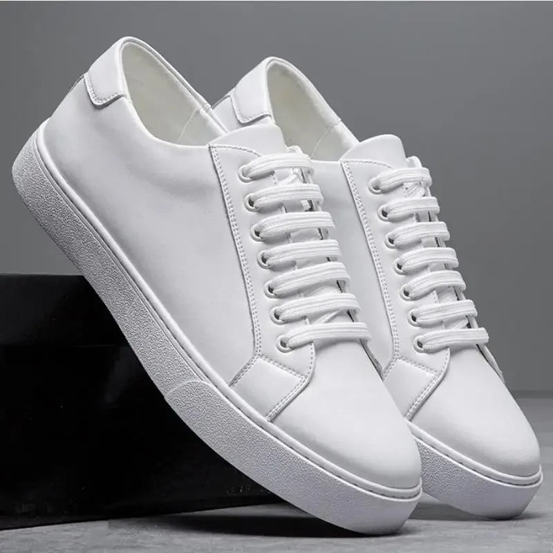 Leder Sneakers Herren - Stil & Komfort - David™