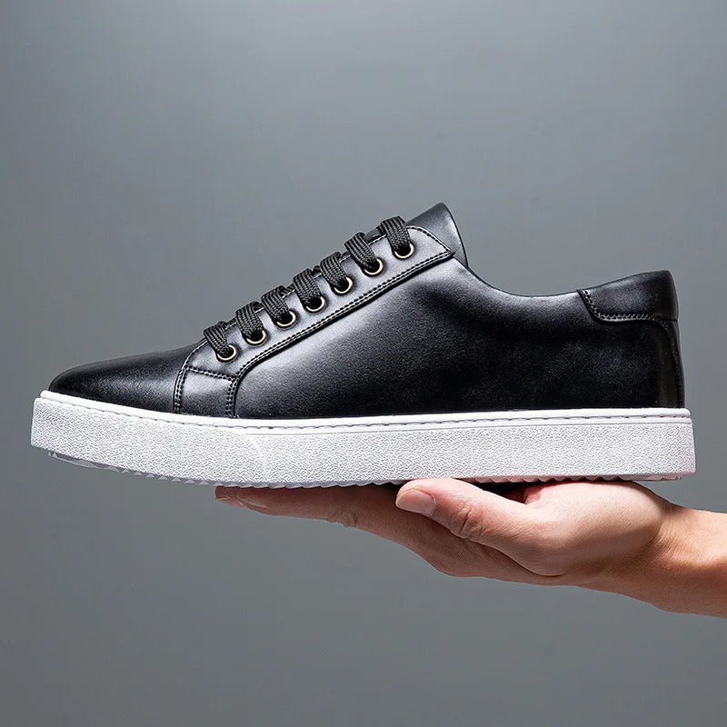 Leder Sneakers Herren - Stil & Komfort - David™