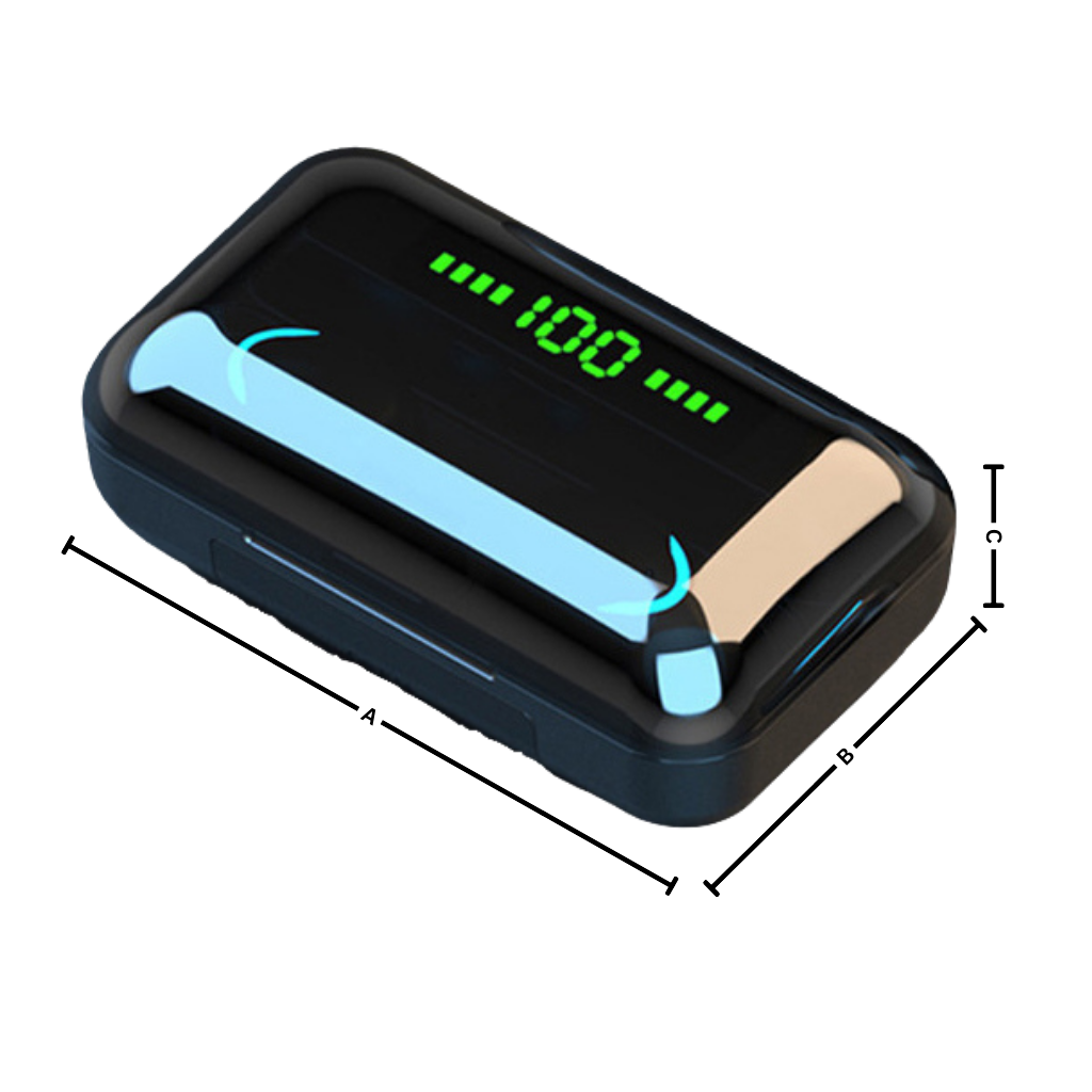 Bluetooth-Ohrhörer mit Ladebox
