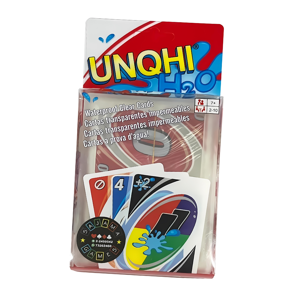 Klassische Uno Wasserdichte Karten