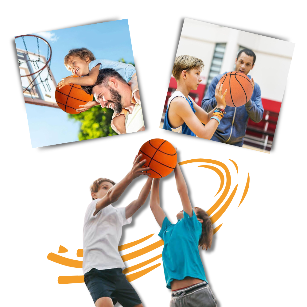 Farbiger Spaß Stille Basketball