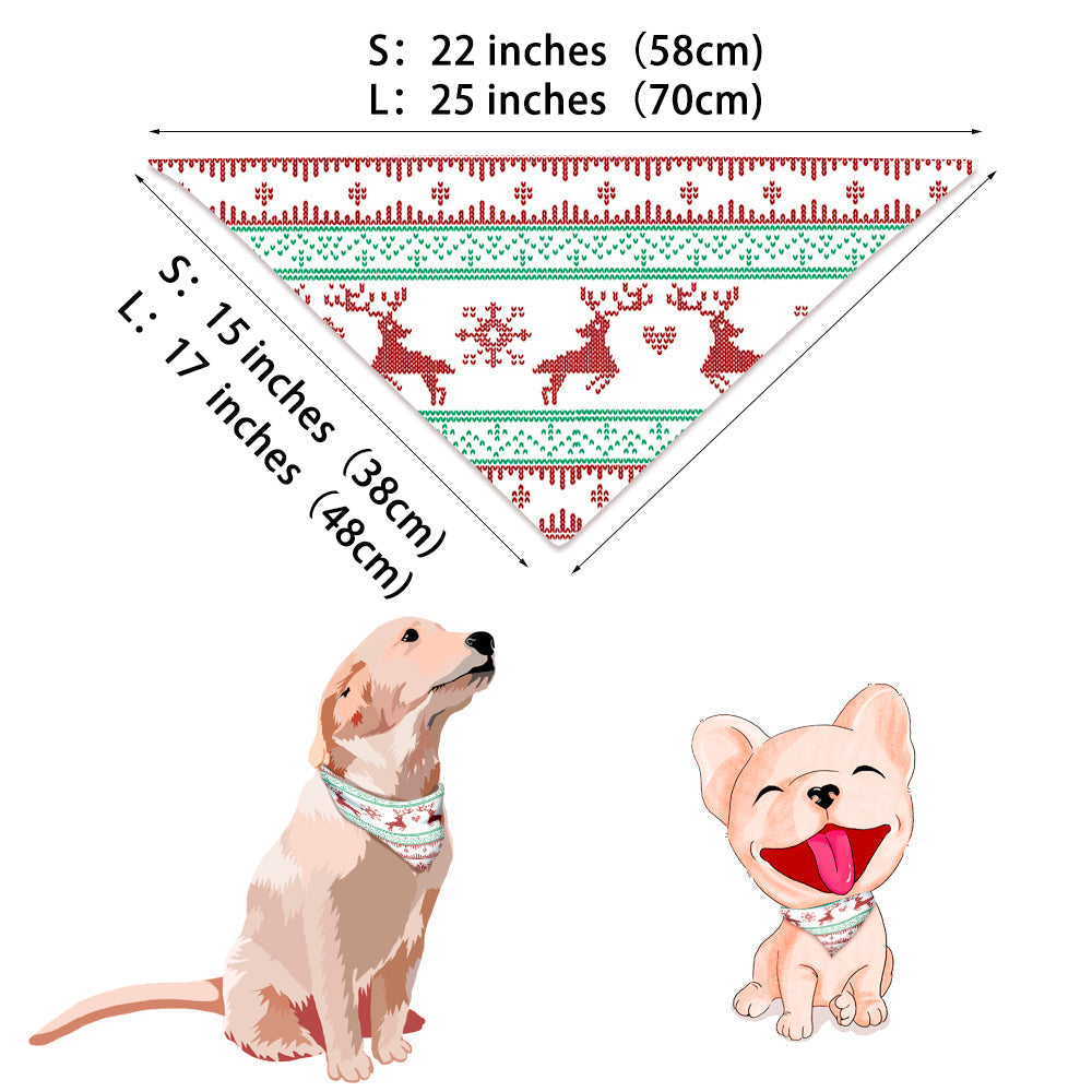 Weihnachtsreh Schneeflocke Passende Familien-Weihnachtspyjamas - Hundepyjamas enthalten