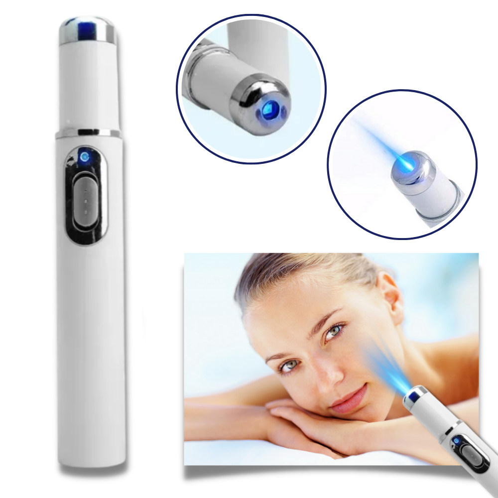 Dunkelheitsflecken Entferner Blauer Laser Stift