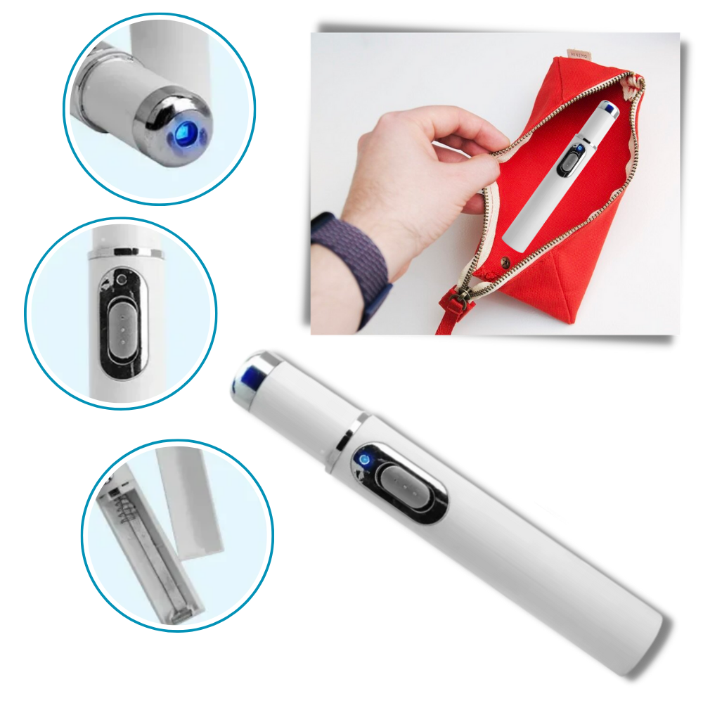 Dunkelheitsflecken Entferner Blauer Laser Stift