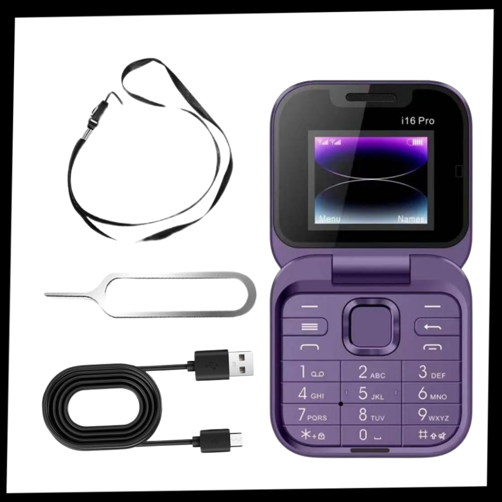 Dual-SIM kleines klappbares Handy
