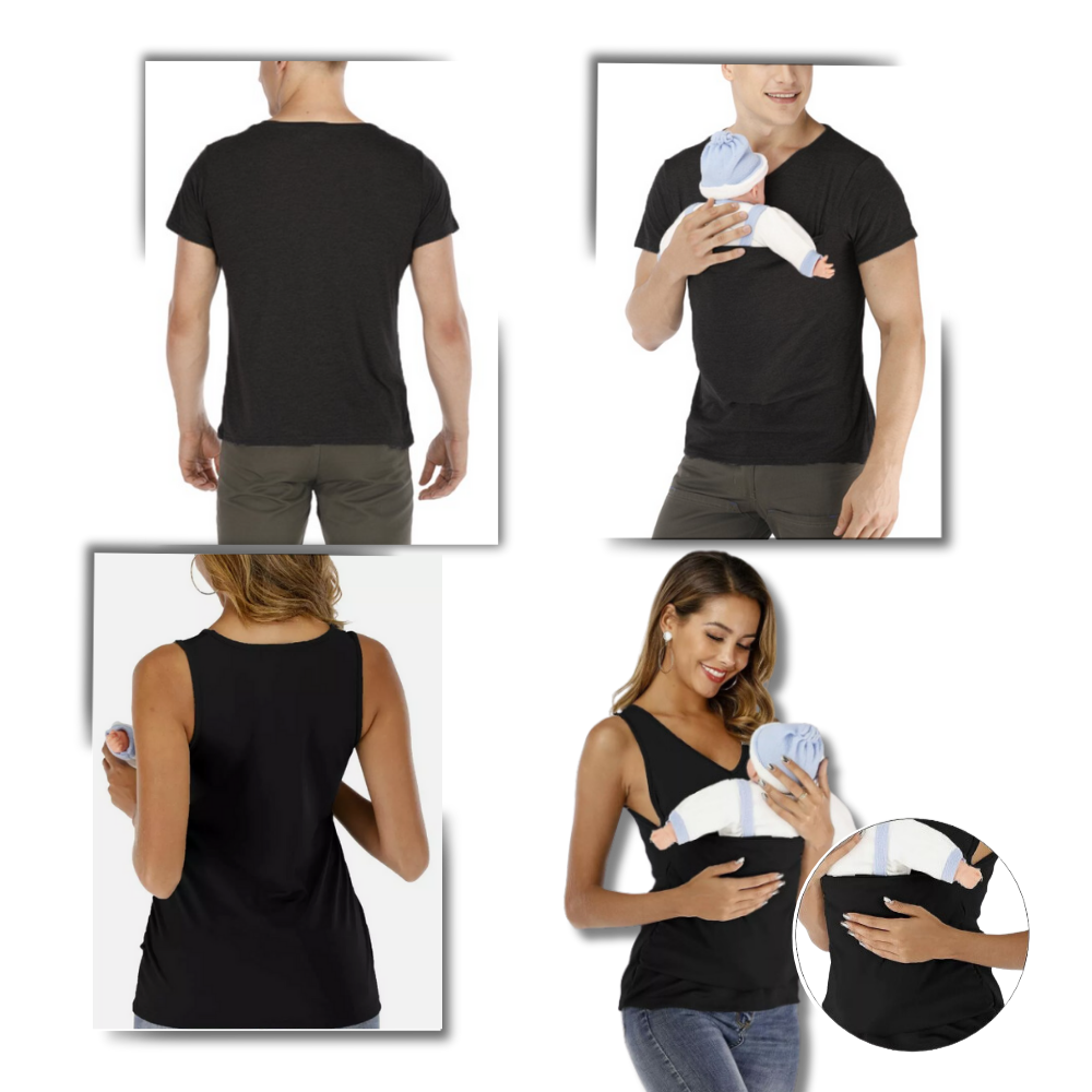 Ergonomisches Modisches Känguru T-Shirt