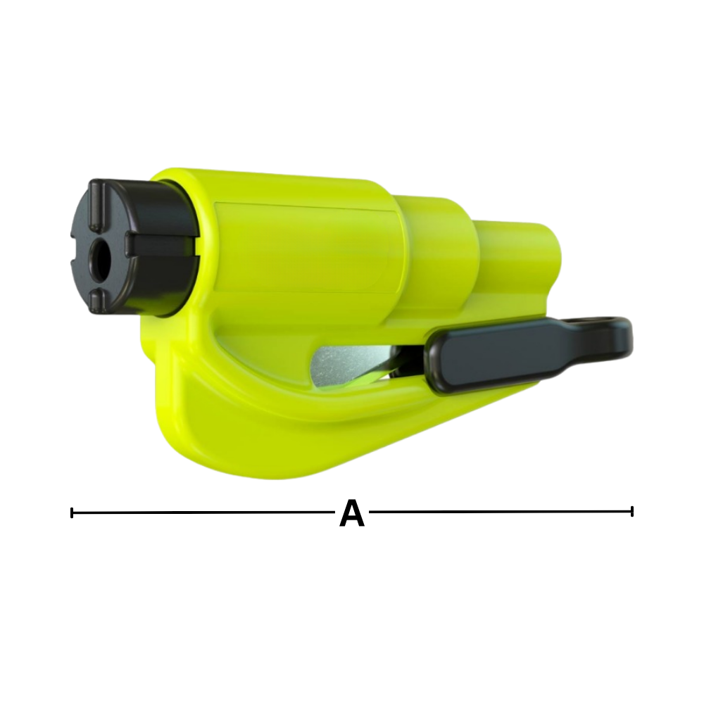 Wesentliches 2-in-1 Auto-Brecher-Werkzeug