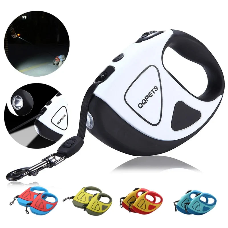 PetGuard| Einziehbare Hundeleine mit LED Licht