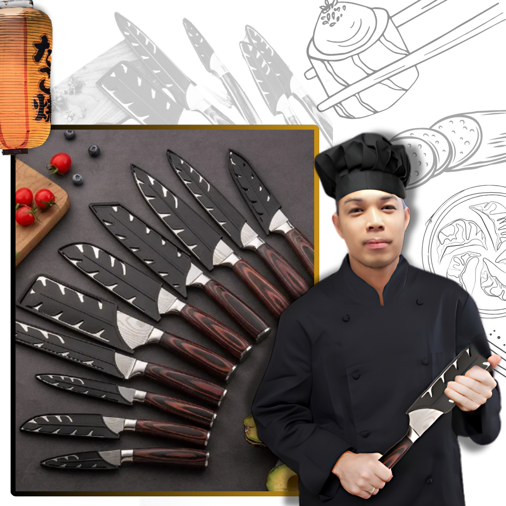 Pakka Holz Japanisches Messer