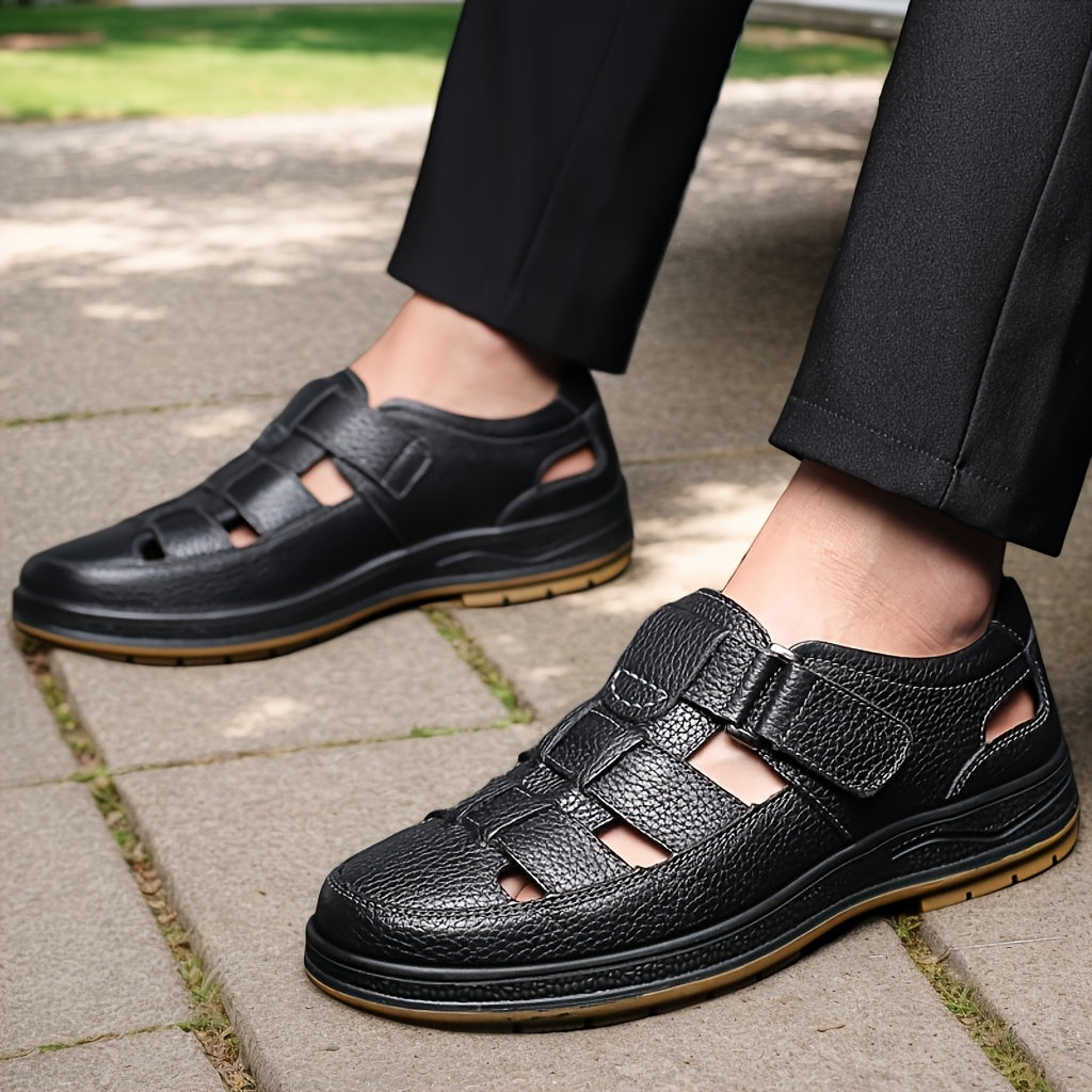 Herren Sommerschuhe LederComfort – Atmungsaktiv, Rutschfest und Langlebig