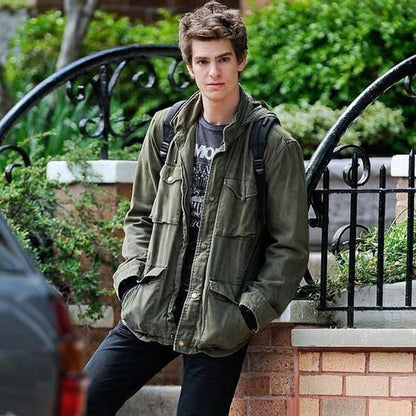 Winterjacke Herren | Cargo Jacken | Versteckte Kapuze | Nachhaltig