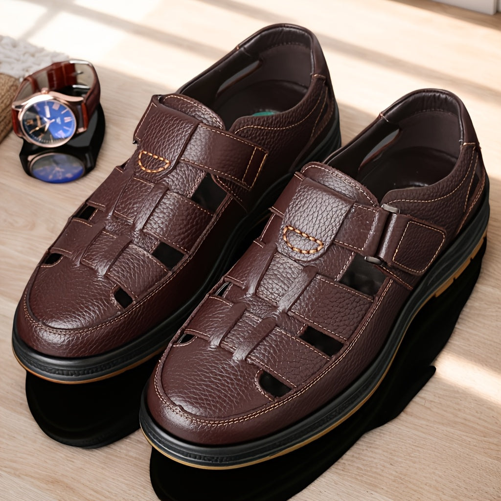 Herren Sommerschuhe LederComfort – Atmungsaktiv, Rutschfest und Langlebig