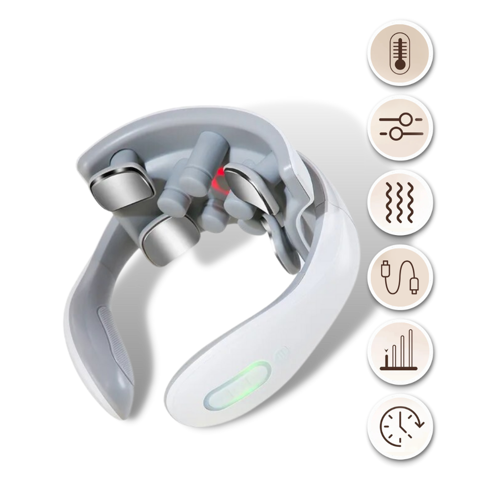 Vier-Kopf-Entlastungs-Nacken- und Schultermassager