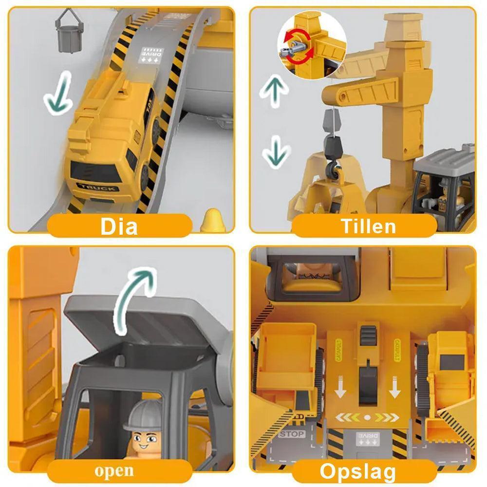 Bagger Abenteuer | Bildungsbau Spielzeug für junge Ingenieure