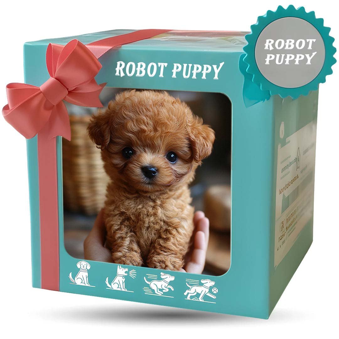CuddlePup Smart Roboterwelpe hund | Perfektes Geschenk für Kinder & Senioren